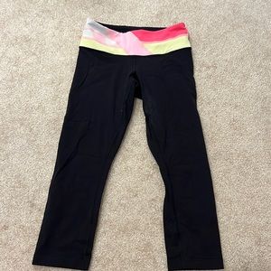Lululemon reversible crop legging